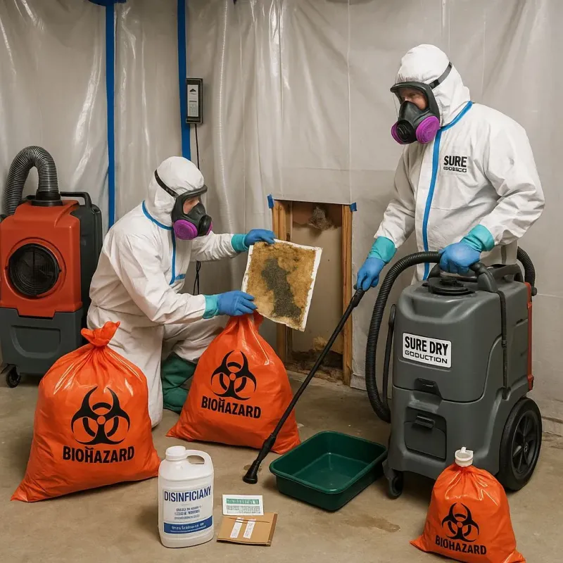 Contaminated Water Handling Protocols process in Hempstead County, AR